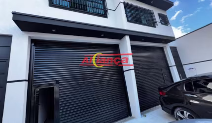 Salão novo  para alugar, 105m²  - bairro -Jardim Bom Clima  - Guarulhos/SP - por R$ 4.700,00
