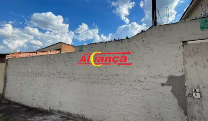 Terreno para alugar,  347m²- Parque Renato Maia- Guarulhos/SP - R$ 5.000,00
