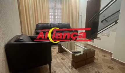 Sobrado com edícula e 4 quartos para alugar, 150 m² - Vila Flórida - Guarulhos - R$ 3.000,00