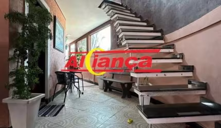 Sobrado com 2 quartos para alugar, 150m² - Jardim Flor da Montanha - Guarulhos /SP -R$ 3.500,00