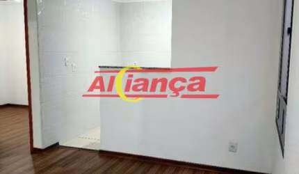 Apartamento para alugar com 2 quartos, 1 vaga de garagem - Bonsucesso - Guarulhos por R$: 1.000,00