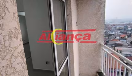 Apartamento com 2 quartos para alugar, 59 m² - Ponte grande - Guarulhos/SP -  Por R$2.420,00