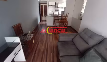 APARTAMENTO COM 03 QUARTOS, SUÍTE, 01 VAGA, 67M² PARA ALUGAR, VILA ROSÁLIA - GUARULHOS/SP POR R$2000