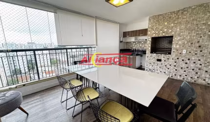 Apartamento para alugar com 3dormitórios sendo 1 suíte, 140m² - Bairro - Macedo  -Guarulhos/SP