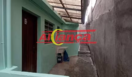 Casa com 1 quarto para alugar,  65m² - Vila Flórida - Guarulhos/SP por R$ 1.200,00
