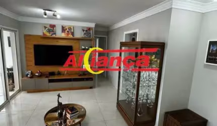 Apartamento para alugar 3 quartos, sendo 1 suíte e 2 vagas, 109m², Macedo - Guarulhos R$  6.700,00