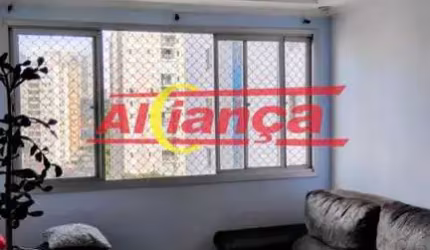 Apartamento com 3 quartos para alugar,  80m² - Bairro Macedo - Guarulhos/SP -  Por R$ 2.200,00