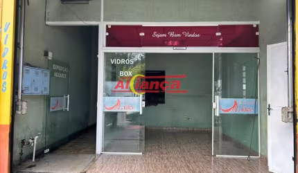 Salão para alugar com 1 banheiro, 180 m²- Portal dos Gramados - Guarulhos - SP, por R$ 4.000,00