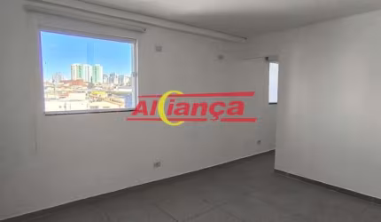 Apartamento com 1 quarto para alugar,  34 m² - Jardim Tranquilidade - Guarulhos/SP - por R$ 2.030,00