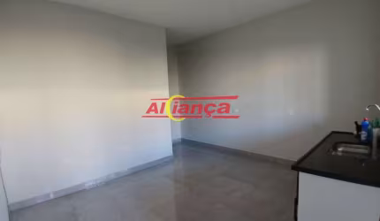Apartamento com 1 quarto para alugar,  40m² - Parque Continental II - Guarulhos/SP - por R$ 1.000,00