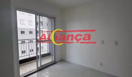 Apartamento para alugar, 2 quartos, sacada, Bonsucesso - Guarulhos -por R$: 1.570,00