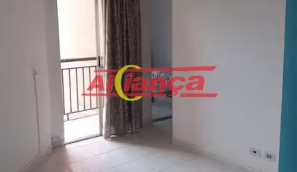 Apartamento com 2 quartos para alugar, 49 m² - Picanço - Guarulhos/SP - por R$ 1883,00