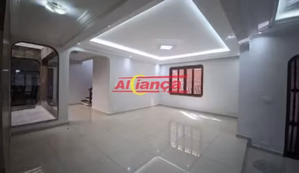 Sobrado com 4 quartos para alugar,  280m² - Jardim Bom Clima - Guarulhos /SP -R$ 6.000,00