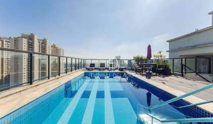 Studio com 1 dormitório, 42 m² - venda por R$ 410.000,00 ou aluguel por R$ 3.149,00/mês - Portão - Curitiba/PR