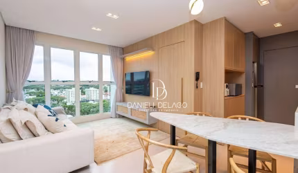 Apartamento Mobiliado e Decorado - 60 m2 1 suite mais lavabo