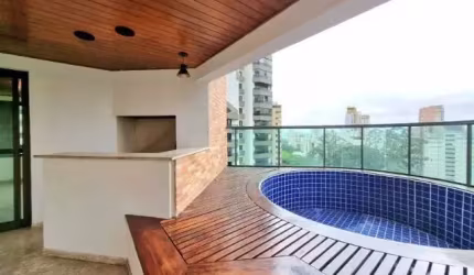 Apartamento avenda no morumbi com 4 suites e 4 vagas