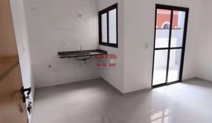 Apartamento com 2 quartos, 1 suíte na Vila Homero Thon, Santo André