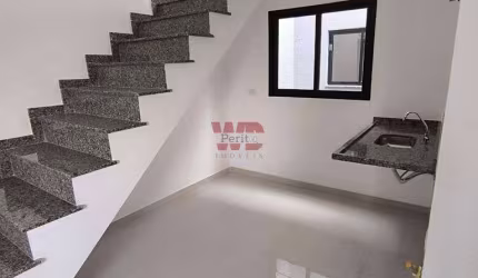Cobertura com 2 quartos, 1 suíte na Vila Homero Thon, Santo André