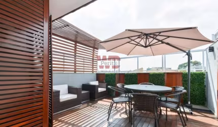 Cobertura Mobiliada com 144m² no Parque das Nações em Santo André 