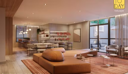 Today Tatuapé: Apartamento de 40m² com 2 quartos 