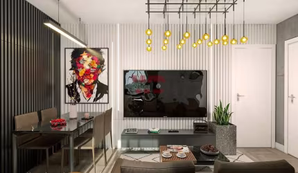 Minha Casa Minha Vida com 1 quarto, 32m² no Parque das Nações - Santo André 