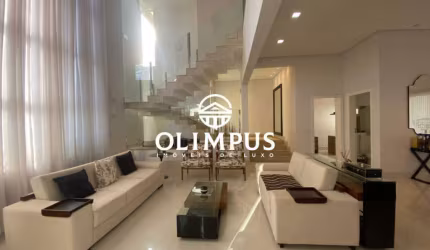 Belíssimo sobrado de Luxo todo mobiliado em condominio Jardins Barcelona