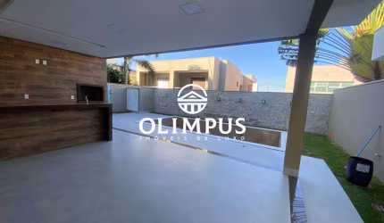 CÓD. 3850 - Belíssima Casa de Luxo no Condomínio Jardins Roma - Bairro Nova Uberlândia
