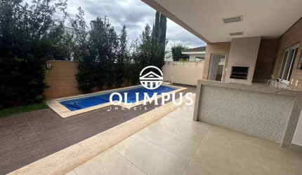 Excelente casa, estilo sobrado, disponível para locação no condomínio Jardins Barcelona.
