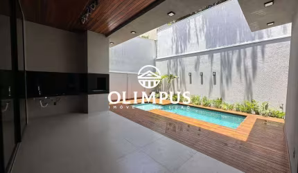 CÓD. 3574 - Belíssima Casa de Luxo no condomínio Jardins Barcelona - Bairro Nova Uberlândia