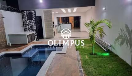 Belíssima casa de 198m² com excelente localização em Uberlândia/MG.