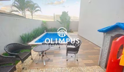 Linda casa em condomínio moderna e de alto padrão com 253,92m² disponível para venda - Uberlândia/MG