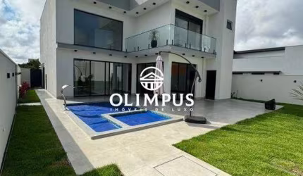Casa Sobrado com Acabamento Impecável e Sustentabilidade no Condomínio Alphaville
