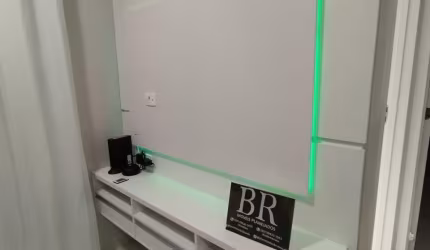Apartamento semi mobiliado