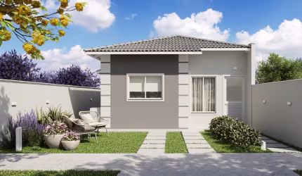 LANÇAMENTO DE CASAS TÉRREAS COM 2 QUARTOS COM OPÇÕES DE SUITE.