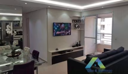 RUDGE RAMOS Apartamento 66M², 2 dormitórios, 1 suíte, 1 vaga, lazer completo ótima localização e valor !!!