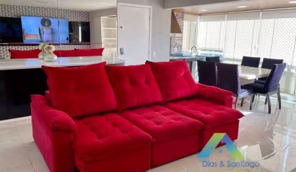 SANTO ANDRÉ Apartamento 140M² MOBILIADO, 4 dormitórios, 2 suítes,  4 VAGAS, ótima localização e valor !!!