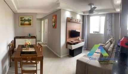 SANTO ANDRÉ Apartamento MOBILIADO 49M², 2 dormitórios, 1 vaga ótima localização e valor !!!