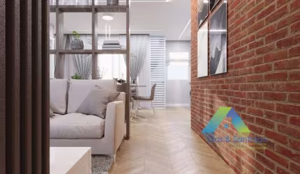Lindo apartamento novo com 2 dormitórios à venda, 38 m² por  - Mooca - São Paulo/SP