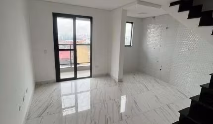 SANTO ANDRÉ Cobertura 88M², 2 dormitórios, 1 vaga ótima localização e valor !!!