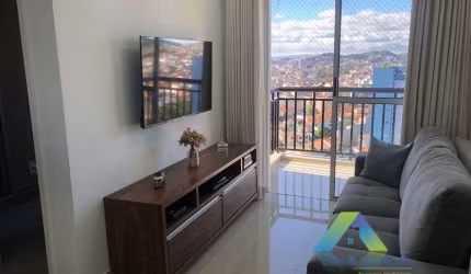 SANTO ANDRÉ Apartamento 50M², 2 dormitórios, 1 vaga, lazer completo ao lado do Parque Central e Shopping ABC, excelente valor !!!!