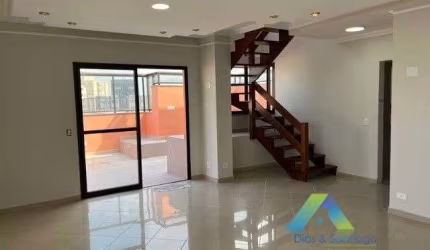 Cobertura 169 metros, 3 dormitórios, 3 vagas excelente localização e valor !!!