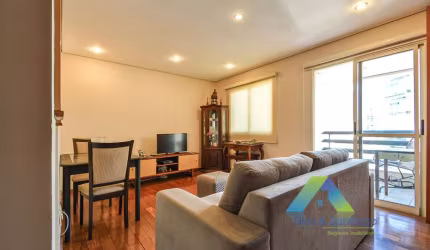 Lindo apartamento de alto padrão com 66m² em localização privilegiada na área nobre de Moema com 2 vagas de garagem.