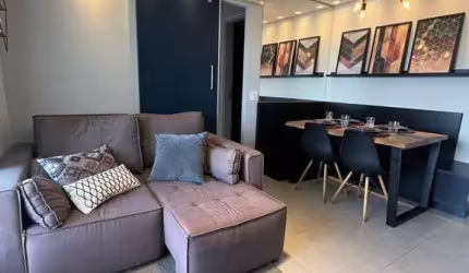 Apartamento totalmente mobilado na área nobre no Alto do Ipiranga