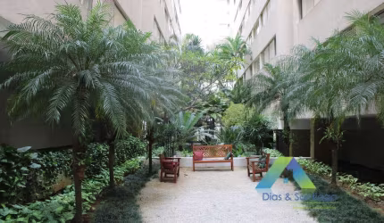 Amplo apartamento com 80m² em localização privilegia no Bairro Cerqueira Cesar a 1km da Estação Metrô Consolação.