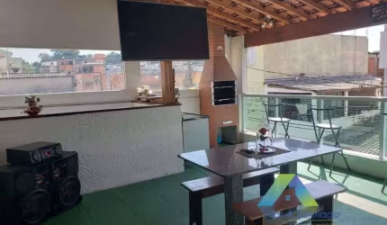 DIADEMA Sobrado 200M², 2 dormitórios, sala 2 ambientes, espaço gourmet, 2 vagas, ótima localização e valor !!!