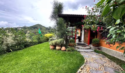 Casa em condomínio fechado com 4 quartos à venda na Estrada das Cotovias, 454, Parque do Imbui, Teresópolis, 168 m2 por R$ 1.490.000
