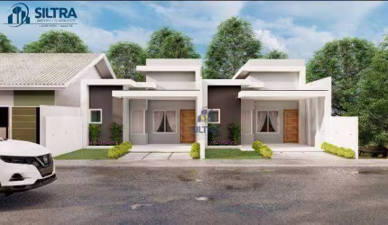 Casa com 2 dormitórios à venda, 91 m² por R$ 490.000,00 - Balneário Volta Ao Mundo I - Itapoá/SC