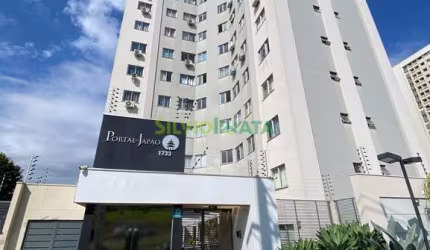 EXCELENTE APARTAMENTO NO ED. PORTAL DO JAPÃO I, COM 02 QUARTOS PARA MORAR PRÓXIMO AO PARQUE DO JAPÃO, JARDIM DAS ESTAÇÕES.