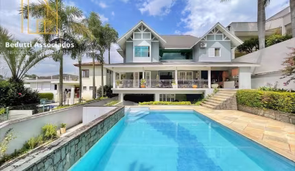 Cond São Paulo II - Casa linda, 4 suítes, piscina, gourmet, condo completo!