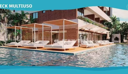 Apartamento com 1 dormitório à venda, 32 m² por R$ 262.000,00 - Portal de São José - São José da Coroa Grande/PE